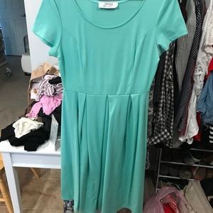 Aqua dress